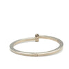 Cartier Rare 1980s 18ct White Gold Menotte Handcuff Bracelet 60.28g