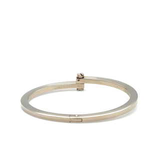 Cartier Rare 1980s 18ct White Gold Menotte Handcuff Bracelet 60.28g