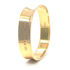 Tiffany & Co. 18ct Yellow Gold 1837 Square Bangle Bracelet 73.3g