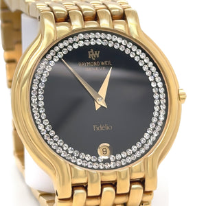 Raymond Weil Fidelio 18ct Gold Plated 4802 Ladies Quartz Watch