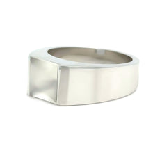 Load image into Gallery viewer, Cartier 18ct White Gold Moonstone Tank Ring 14.4g