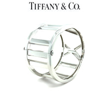 Load image into Gallery viewer, Tiffany &amp; Co. 18ct White Gold Atlas Cuff Bracelet 77.06g