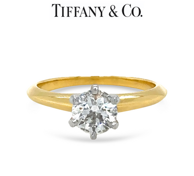 Tiffany & Co Solitaire Engagement Ring 0.82ct