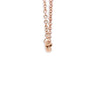 Tiffany & Co. 18ct Rose Gold Elsa Peretti Diamonds by the Yard Bracelet 0.07ct 1.3g