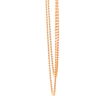 Load image into Gallery viewer, Tiffany &amp; Co. 18ct Rose Gold Small Bead Pendant Necklace 2.5g