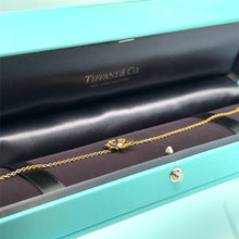 Load image into Gallery viewer, Tiffany &amp; Co. 18ct Yellow Gold Daisy Bugs Charm Bracelet 18cm 3.35g