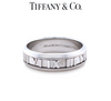 Tiffany & Co 18ct White Gold Atlas Ring 11g