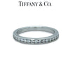 Tiffany & Co. Platinum Diamond Wedding Ring 0.23ct 3.2g