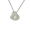 Tiffany & Co. Silver Elsa Peretti Full Heart Pendant Necklace 4.22g