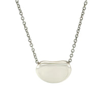 Load image into Gallery viewer, Tiffany &amp; Co. Silver Elsa Peretti Bean Design Pendant Necklace 3.06g
