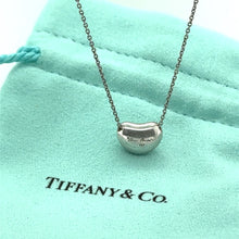 Load image into Gallery viewer, Tiffany &amp; Co. Silver Elsa Peretti Bean Design Pendant Necklace 3.06g
