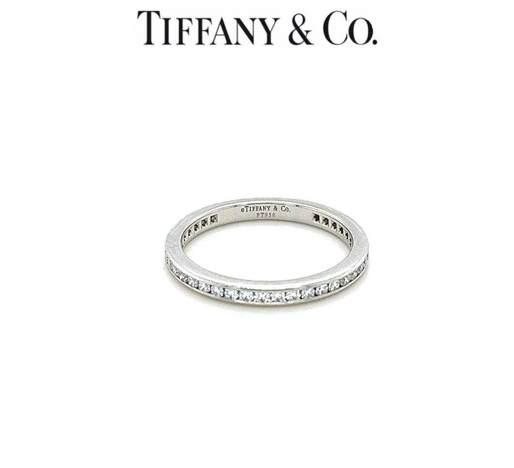 Tiffany & Co Full Circle Diamond Wedding Ring 0.55ct