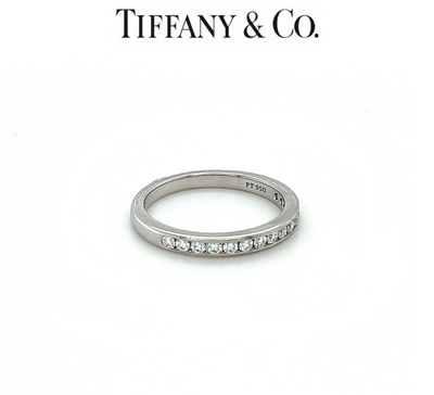 Tiffany & Co Diamond Half Eternity Ring 0.24ct