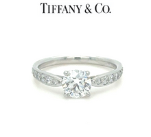 Load image into Gallery viewer, Tiffany &amp; Co Harmony Ring in Platinum 0.62ct