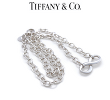 Load image into Gallery viewer, Tiffany &amp; Co. Sterling Silver Infinity Pendant Necklace 12g