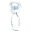 Tiffany & Co. Sterling Silver HardWear Ball Ring 8g