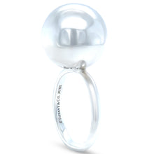 Load image into Gallery viewer, Tiffany &amp; Co. Sterling Silver HardWear Ball Ring 8g