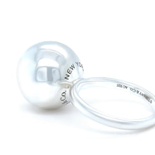 Load image into Gallery viewer, Tiffany &amp; Co. Sterling Silver HardWear Ball Ring 8g