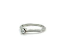 Load image into Gallery viewer, Tiffany &amp; Co. Platinum Diamond Engagement Ring 0.18ct 3.6g