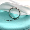 Tiffany & Co. Platinum Knife Edge Wedding Band Ring 2.73g