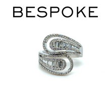 Load image into Gallery viewer, Bespoke Diamond Dress Ring 1.50ct