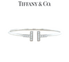 Tiffany & Co T Diamond Wire Bracelet 0.30ct
