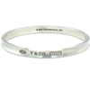Tiffany & Co. 1837 Narrow Sterling Silver Bracelet 34.15g
