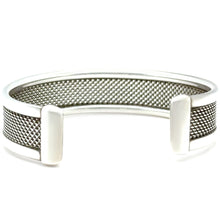 Load image into Gallery viewer, Tiffany &amp; Co. Sterling Silver Somerset Cuff Bracelet 21.66g