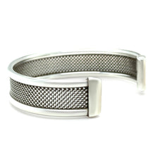 Load image into Gallery viewer, Tiffany &amp; Co. Sterling Silver Somerset Cuff Bracelet 21.66g