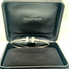 Tiffany & Co. 18ct White Gold T Diamond Wire Bracelet 0.24ct 8.60g