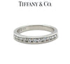 Tiffany & Co. Platinum Diamond Wedding Band 0.33ct 5.1g