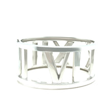 Load image into Gallery viewer, Tiffany &amp; Co. 18ct White Gold Atlas Cuff Bracelet 77.06g