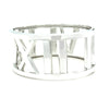 Tiffany & Co. 18ct White Gold Atlas Cuff Bracelet 77.06g