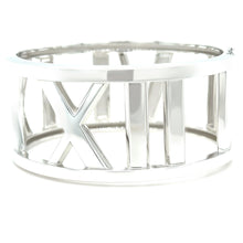 Load image into Gallery viewer, Tiffany &amp; Co. 18ct White Gold Atlas Cuff Bracelet 77.06g