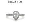 Tiffany & Co Platinum Diamond Engagement Ring 0.77ct