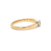 Tiffany & Co. 18ct Rose Gold & Platinum Harmony Diamond Ring 0.26ct 2.8g