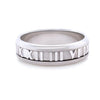 Tiffany & Co 18ct White Gold Atlas Ring 11g