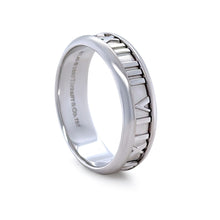 Load image into Gallery viewer, Tiffany &amp; Co 18ct White Gold Atlas Ring 11g