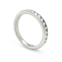 Load image into Gallery viewer, Tiffany &amp; Co. Platinum Diamond Wedding Band 0.33ct 5.1g