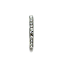 Load image into Gallery viewer, Tiffany &amp; Co. Platinum Diamond Wedding Band 0.33ct 5.1g