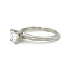 Tiffany & Co. Platinum Princess Cut Diamond Engagement Ring 0.82ct 4.5g