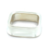 Tiffany & Co. Sterling Silver 1837 Square Ring 11.34g