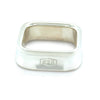 Tiffany & Co. Sterling Silver 1837 Square Ring 11.34g