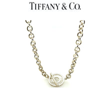 Load image into Gallery viewer, Tiffany &amp; Co. Sterling Silver 2003 Atlas Roman Numeral Toggle Necklace 56g