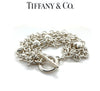 Tiffany & Co. Sterling Silver 5-Strand Puffed Heart Bracelet 95.62g