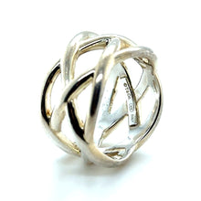 Load image into Gallery viewer, Tiffany &amp; Co. Sterling Silver Braided Knot Wide Ring 9.3g