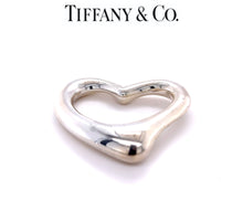 Load image into Gallery viewer, Tiffany &amp; Co. Sterling Silver Elsa Peretti Open Heart Baby Rattle 45.06g