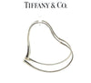 Tiffany & Co. Sterling Silver Elsa Peretti Open Heart Earrings 9.36g