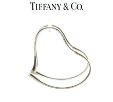Load image into Gallery viewer, Tiffany &amp; Co. Sterling Silver Elsa Peretti Open Heart Earrings 9.36g
