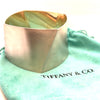 Tiffany & Co. Sterling Silver Frank Gehry Torque Wide Cuff Bangle 166g